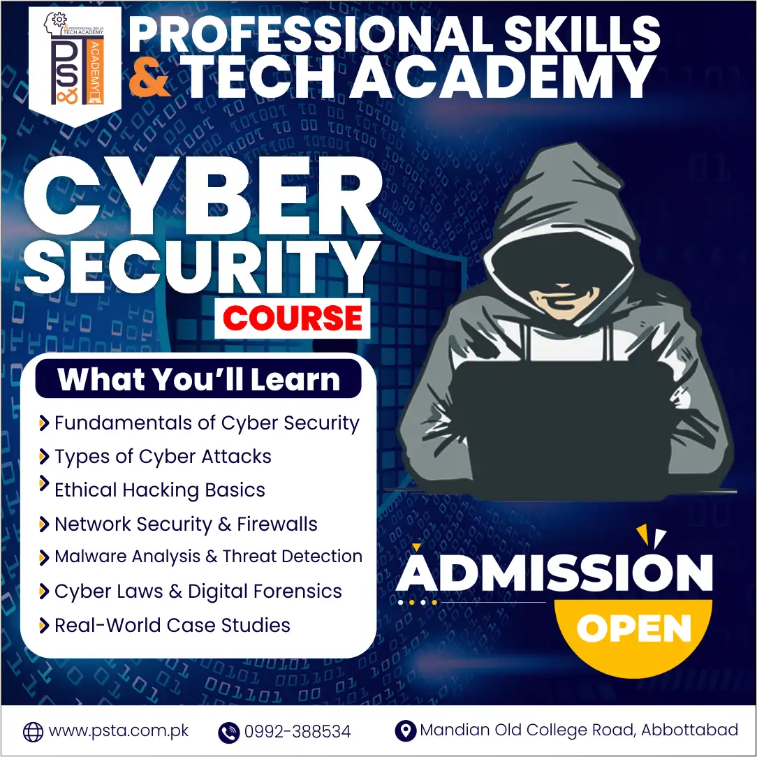 Cyber Security & Ethical Hacking Course in Abbottabad - PSTA
